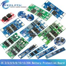 2S 2A 3A 4A 5A 8A 10A 13A 20A 7.4V 8.4V Li-ion 18650 scheda di protezione della batteria al litio/scheda BMS Standard/Equilibrio