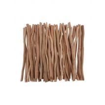 50 Natural Bark Driftwood Stick Wood Log Sticks for DIY Crafts Rustic Wood Arts Creative Decoration Natural Style
