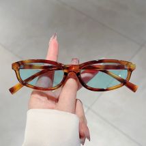 Occhiali da sole ovali piccoli vintage Donna Uomo Occhiali da sole classici di marca di moda Occhiali da sole da viaggio per il tempo libero quotidiano Lady Man Eyewear UV400