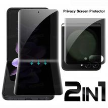 Innere externe Privatsphäre Anti-Spion-Hydrogel-Folie für Motorola Moto Razr 40 50 60 Ultra Plus 2025 2024 2023, weicher Displayschutz