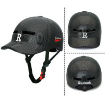 Caschi da bici GUDOOK Nuovo berretto da baseball Berretto con visiera Casco da bicicletta per adulti Caschi da bicicletta da strada di montagna Misura regolabile Ciclismo