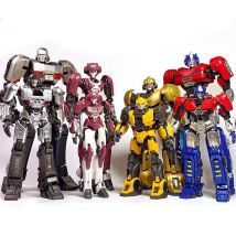 YOLOPARK Optimus Prime Megatron Elita Bumblebee Transformers Spielzeug Cogged Mode Hochgelenkige Transformers Eine Actionfiguren