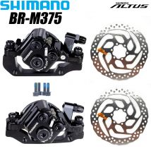 Shimano BR-M375 Mechanical Disc Brake Calipers for Acera Alivio Deore Resin Pads M375 Caliper G3 RT10 RT30 RT26 160mm Rotors
