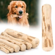 Pet Molar Stick Mumbies Wood Dog Chews Toy Natural Coffee Wood Chewable Stick Safe Langlebiges Pet Molar Toy für Indoor Outdoor