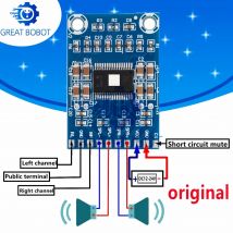 Bs XH-M562 dc 12v-24v 2x50w Zweikanal-Mini-Digital verstärker d Klasse 50w 50w tpa3116d2 Verstärker 50w Leistungs verstärker platine