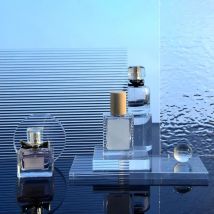 Wasser welligkeit schatten bord hintergrund requisiten acryl fotografie dünne transparent welle wirkung parfüm kosmetik fotografie requisiten