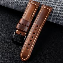 Cinturino in vera pelle di vitello 20mm 22mm per Huawei Watch GT 4 3 46mm Amazfit GTR cinturino in pelle per Galaxy Watch 6 5 accessori