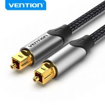 Cyfrowy optyczny kabel audio Vention Toslink SPDIF Kabel koncentryczny 1m 2m do wzmacniaczy Blu-ray Xbox 360 PS4 Soundbar Kabel światłowodowy