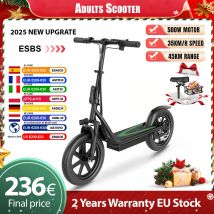 AOVOPRO TX01 Nuovo Design Monopattino Elettrico per Adulti 350W/500W ad Alte Prestazioni Pieghevole con Autonomia di 25/45KM
