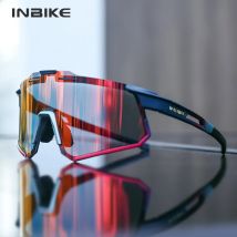 INBIKE fotochromowe okulary rowerowe profesjonalne okulary do jazdy rowerowe rowerowe wiatroszczelne okulary piaskowe dla mężczyzn