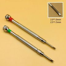 2.0/2.5mm Cacciavite H in acciaio inossidabile Cacciaviti a forma di U Hblt Cacciavite per cinturino di riparazione di alta qualità NH35 NH36 NH34