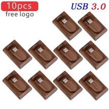 JASTER 10 pz/lotto (LOGO gratuito) chiavetta USB in legno con scatola Pendrive 3.0 4GB 8GB 16GB 32GB