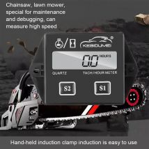Digitale Motorrad Motor Tach Stundenzähler Wasserdicht Tachometer Gauge LCD Display Motor RPM Für Motorrad Hub Motor Boot