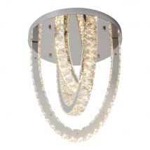 VETRULUS Crystal Ceiling Chandelier Home Decoration Luxury Led Ceiling Lights  Living Room Bedroom Dining Lighting Fixture Lamp