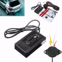 Sensore di parcheggio elettromagnetico per auto senza foro per trapano Sensori radar di parcheggio per retromarcia per auto Sistema radar di backup Installazione semplice