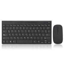 Keyboard and  Mouse SET Wireless 2.4G Gaming Office Computer Spanish Keyboard Compact Key Layout Laptop USB Mouse Roller Laser
