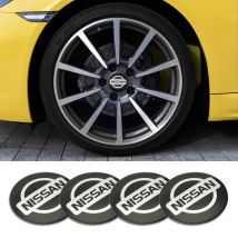 56mm Centro Ruota Auto Adesivi Mozzo Emblema Decalcomanie per Nissan Qashqai X-Trail Patrol Nota Foglia Altima Maxima Micra Murano Rogue