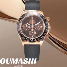 Reloj cronógrafo VK series63 de 39mm para hombre, zafiro, acero inoxidable, resistente al agua, caja de 10ATM, caja sólida luminosa, reloj deportivo para hombre