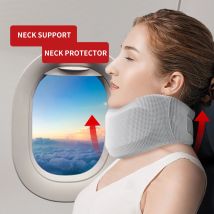 Supporto per tutore regolabile per collare cervicale in morbida schiuma con copertura di ricambio per dormire in ufficio in viaggio