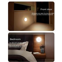 5pcs Wireless LED Night Light Motion Sensor Lamp USB NightLights for Bedroom Kitchen Stair Hallway Wardrobe Lighting Cupboard