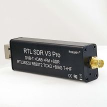 RTL SDR empfänger V3 Pro mit chipset RTL2832-RTL2832U R820t2 für Ham radio SDR RTL für 500 Khz-2 GHz UHF VHF HF BIN FM