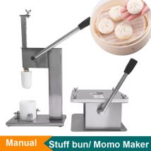 20-50g Handkurbel gedämpfte Brötchen Maschine gefüllt Momo Maker chinesische Baozi Wrapper Herstellung Machin gedämpfte gefüllte Brötchen Hersteller
