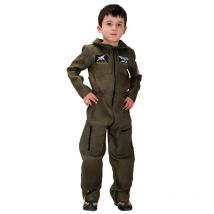 Halloween Junge Pilot Astronaut Uniform Spaceman Overall Cosplay Kostüm Purim Kind Buch Woche Kostüm