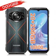 Global Version DOOGEE S Cyber Rugged Phone 6.58" 90Hz IPS Screen 8GB+256GB Android 14 10800mAh Large