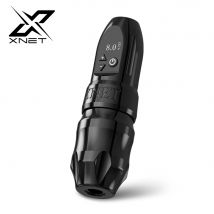 Xnet Titan 2024 máquina de tatuaje inalámbrica pluma rotativa con agarre Extra de 38mm Motor Sin Núcleo pantalla LCD Digital para cuerpo de artista