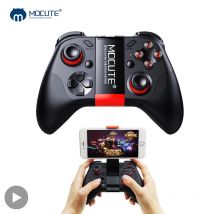 Mando con Bluetooth para teléfono móvil, Mando de videojuegos para iPhone, Android, PC, Smart TV Box