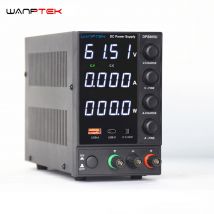 Wanptek Alimentatore CC regolabile 30 V 10 A 60 V 5 A con alimentatore da banco da laboratorio con commutazione regolata USB e tipo C