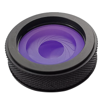 PVS14 Iris 1,5 ~ 22 mm einstellbare IRIS-Blende mit schützendem Glasobjektivmodul DIY Retrofit-Adapterring