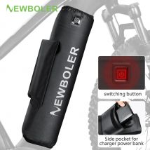 NEWBOLER E-Bike-Batterie-Schutzhülle, USB, elektrische Heizung, wasserdichte elektrische Fahrrad-Batterie-Tasche, geeignet für die meisten Automodelle