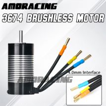 Amoracing 3674 bürstenloser Motor 3600kv 5mm Welle 4-polige Motoren für 1/8 1/10 rc elektrische Modell auto Boot Kurzstrecken-LKW-Buggy