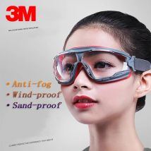 3M GA501 Anti-Fog Schutzbrille Anti-Staub und Wind Sand Gegen Flüssigkeit Splash Brille Anti-auswirkungen Arbeit Schutzbrille