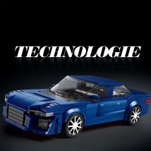 330pcs Technologie Sportwagen Bausteine Stadt Rennwagen Modell Ziegel Desktop-Ornamente Kinder DIY Spielzeug Weihnachts geschenke