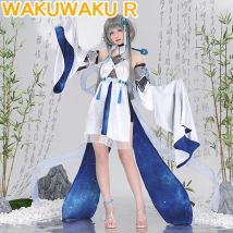 AUF LAGER Guizhong Cosplay Kostüm aus dem Spiel Genshin Impact, WakuWaku-R Cosplay Outfit, Gui Zhong Cosplay Kostüm Genshin Impact