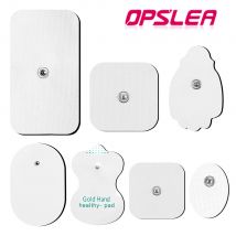 10/20PCS Silikon Gel Elektroden Pads für Zehn Maschine Massagegeräte Elektroden Pacthes Vliesstoff Selbstklebende Ersatz