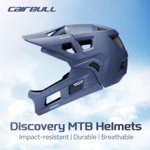 Fahrradhelme für Männer und Frauen, 54–61 cm, Casco Full Face MTB, Coolmax-Faserpolsterung, abnehmbarer Kinnschutz, Schutzhelm mit Schutzbrille