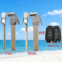 jingyuqin Remote Car Key For Peugeot 308 408 3008 4008 5008 508 Citroen C3 C4 DS Fob Replacement VA2 HU83 Blade