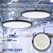 LED-Industriebeleuchtung High Bay Shop Light UFO 200W Lagerlicht AC85-265V Kaltweiß Kommerzielle Bay-Beleuchtung für Garage Bar