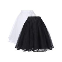 Damen Petticoat Crinoline 50er Weihnachten Tutu Unterröcke 2024