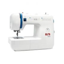 Máquina de Coser Alfa 474 con Mesa de Extensión y Ojal Automático