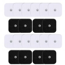 Tens Unit EMS Physiotherapie-Elektroden-Pads, Vliesstoff, selbstklebendes Gel-Ersatzpflaster für elektrisches Muskelstimulator-Werkzeug
