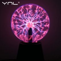 Neuheit Magie Plasma-Ball Licht Elektrische Lampe Nacht Licht 3 4 5 6 Zoll Tisch Leuchtet Kugel Weihnachten Kinder Geschenk glas Plasma Lampe
