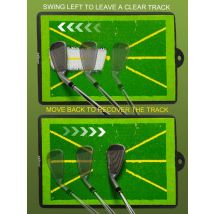 Kaiersn Golf Beginner Training Track Detection Pad Swing Practice Tool, High Quality Shot Track Orientation Pad, Swing Path Pad