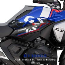 NUOVO R1300GS 2023 Tappetino serbatoio 3D Kit adesivi di protezione in resina epossidica per BMW R 1300 GS 2023 2024