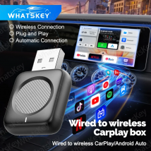 2025 2in1 Wireless CarPlay Adapter Android Auto Smart Bluetooth 5.2 BOX für Kia Citron Renult Opel Audi Benz Fiat OEM Autoradio