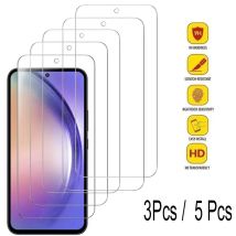 S25 S26 S24 Ultra S21 S22 S23 vetro temperato per Samsung Galaxy A55 A56 A36 A14 A54 A52 A34 A35 A15 A16 pellicola Per Samsung S26 Protezione della fotocamera per Samsung s25 pellicola vetro Samsung