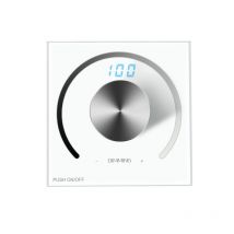 LED-Streifen dimmer DC12V-24V Drehknopf manueller Knopf an der Wand montiert pwm dim 5050 3528 einfarbiges Band dimmen